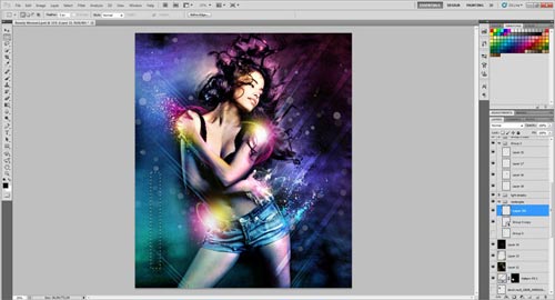 Создание красивых эффектов свечения в Photoshop Создание красивых эффектов свечения в Photoshop