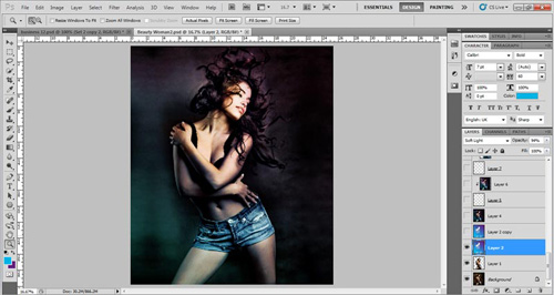 Создание красивых эффектов свечения в Photoshop Создание красивых эффектов свечения в Photoshop