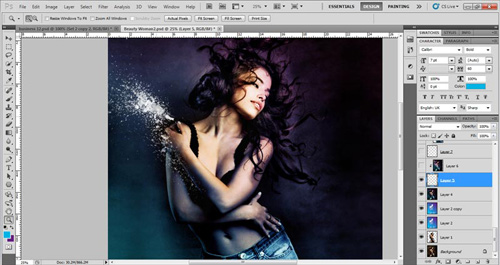 Создание красивых эффектов свечения в Photoshop Создание красивых эффектов свечения в Photoshop